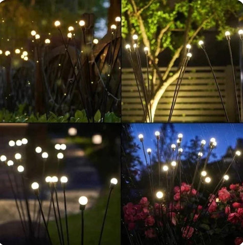 Image of 💡🎄LUCES LUCIERNAGAS CON ENERGÍA SOLAR  🎄💡💫(SET DE 2)